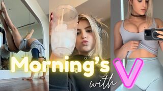 GRWM Protein shakes & yoga outfits!