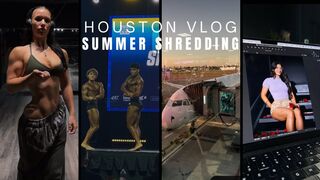 houston vlog | summer shredding, back day, life update