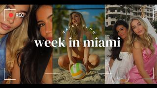 DAILY VLOG #2 TRIP TO MIAMI, MODELING AND BTS